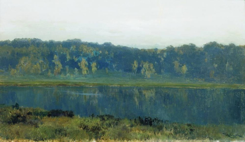 Осеннее утро. Туман. 1887. Левитан Исаак Ильич (1860-1900)