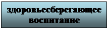 Надпись: здоровьесберегающее воспитание


