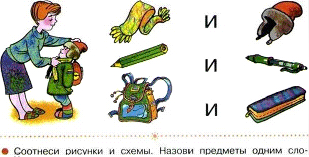 Соотнеси схемы и рисунки найди ошибки