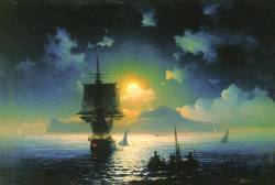 Лунная ночь на Капри (1841 г.)