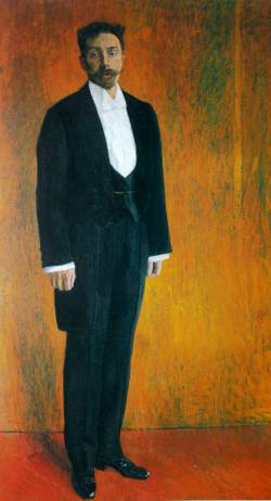 Александр Николаевич Скрябин. Портрет кисти Александра Головина (1915 г.)