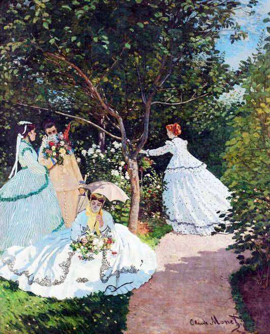 Клод Моне «Женщины в саду»