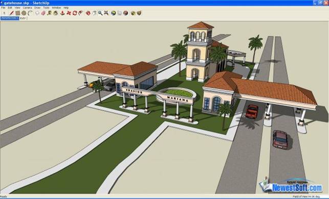 Google SketchUp 8 (Гугл СкетчАп) - создай свой интерьер в 3D скачать бесплатно Скачать без регистрации