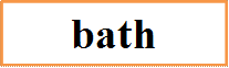 bath