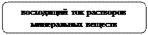 Скругленный прямоугольник: восходящий ток растворов минеральных веществ