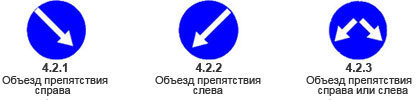 Объезд препятствия. Знак объезд препятствия слева. Дорожный знак объезд препятствия справа. Дорожный знаки предписывающие знаки объезд препятствия. Объезд препятствия на грузовом автомобиле.