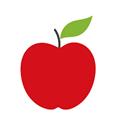 Картинки по запросу "рисунок красного яблока и яблоневого цвета"