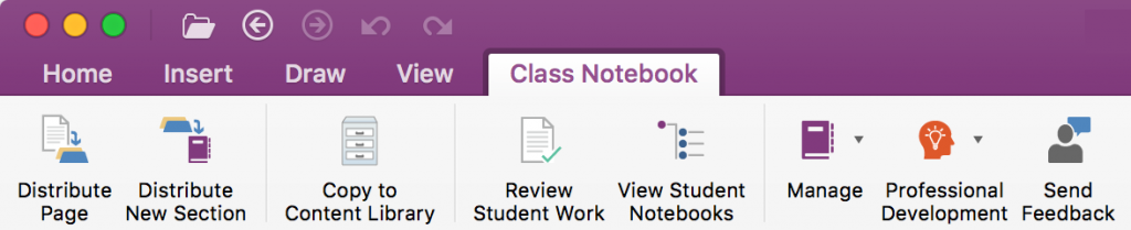 Class Notebook Надстройка для Mac
