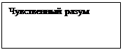 Надпись: Чувственный разум