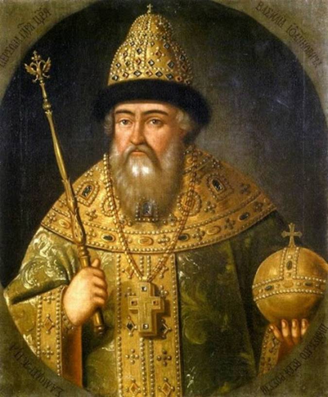 Василий IV Шуйский, царь и великий князь всея Руси | Государственное  управление в России в портретах