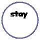 Блок-схема: узел: stay