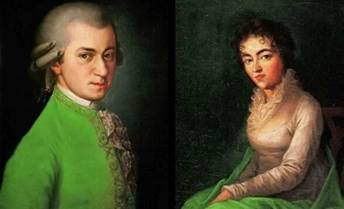 Констанция - жена Вольфганга Моцарта. История семьи