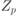 Z_p