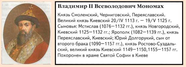 князь Владимир Мономах