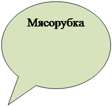 Овальная выноска: Мясорубка