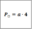 P_□=a∙4