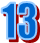 13