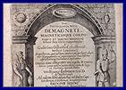 Титульный лист De Magnete, Magneticisque Corporibus, et de magno magnete tellure; Physiogia nova, plurimis et arguementis et experimentis demonstrata, William Gilbert 1600