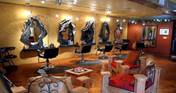 Workplace hairdresser photo design 