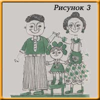 Тест 'Рисунок семьи'. Рисунок 3