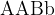 \rm AABb