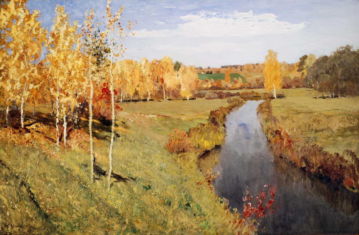 Исаак Левитан. Золотая осень (1895 г.)