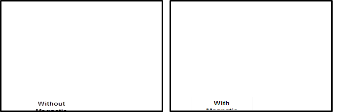 Without Magnetic Field,With Magnetic Field