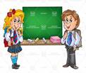 stock-image-girl-and-boy-with-old-chalkboard