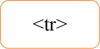 <tr>