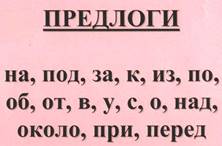 Урок по русскому языку во 2 классе на тему: "Общее понятие о предлоге