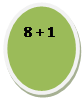 Блок-схема: узел: 8 + 1 


