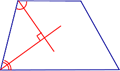Биссектрисы углов при боковой стороне трапеции