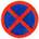 Знак 3.27 Остановка запрещена