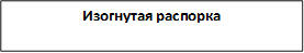 Изогнутая распорка
(сложна в изготовлении)
