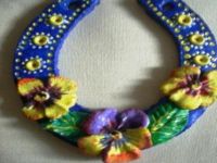 Подкова из соленого теста5