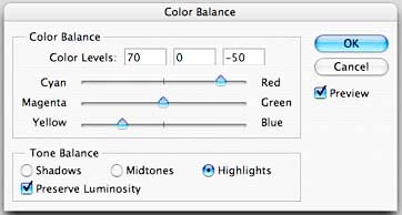 color balance