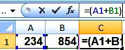 формула для вычислений в Excel