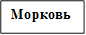 Морковь