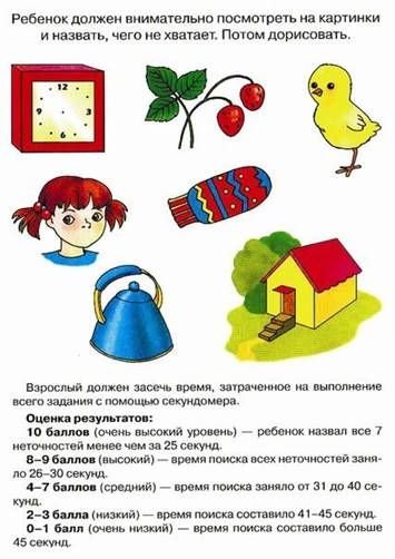 Тесты на готовность ребенка к школе