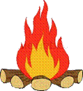 Cute Camp Fire - Vector Illustration. - 15491419 : Shutterstock