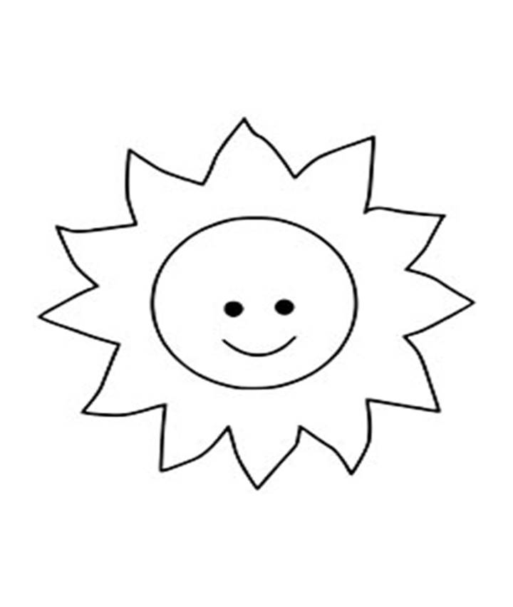 Шаблон солнца для вырезания: скачать и распечатать — 3mu.ru