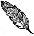 красивые руки нарисованная перо, стороны, обращено, черный PNG и вектор пнг  для бесплатной загрузки