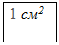 Надпись:  1 см2  
 
