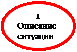 Овал: 1
Описание ситуации
