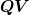 \boldsymbol{QV}
