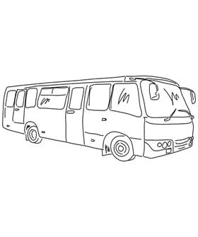 Картинки по запросу автобус рисунок карандашом