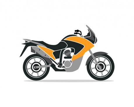Мотоцикл: стоковые векторные изображения, иллюстрации | Depositphotos