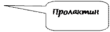 Скругленная прямоугольная выноска: Пролактин

