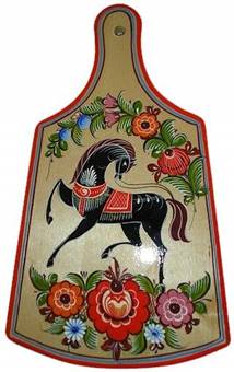 Городецкая роспись