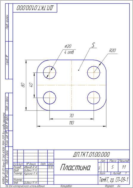Пластина _ ДП
